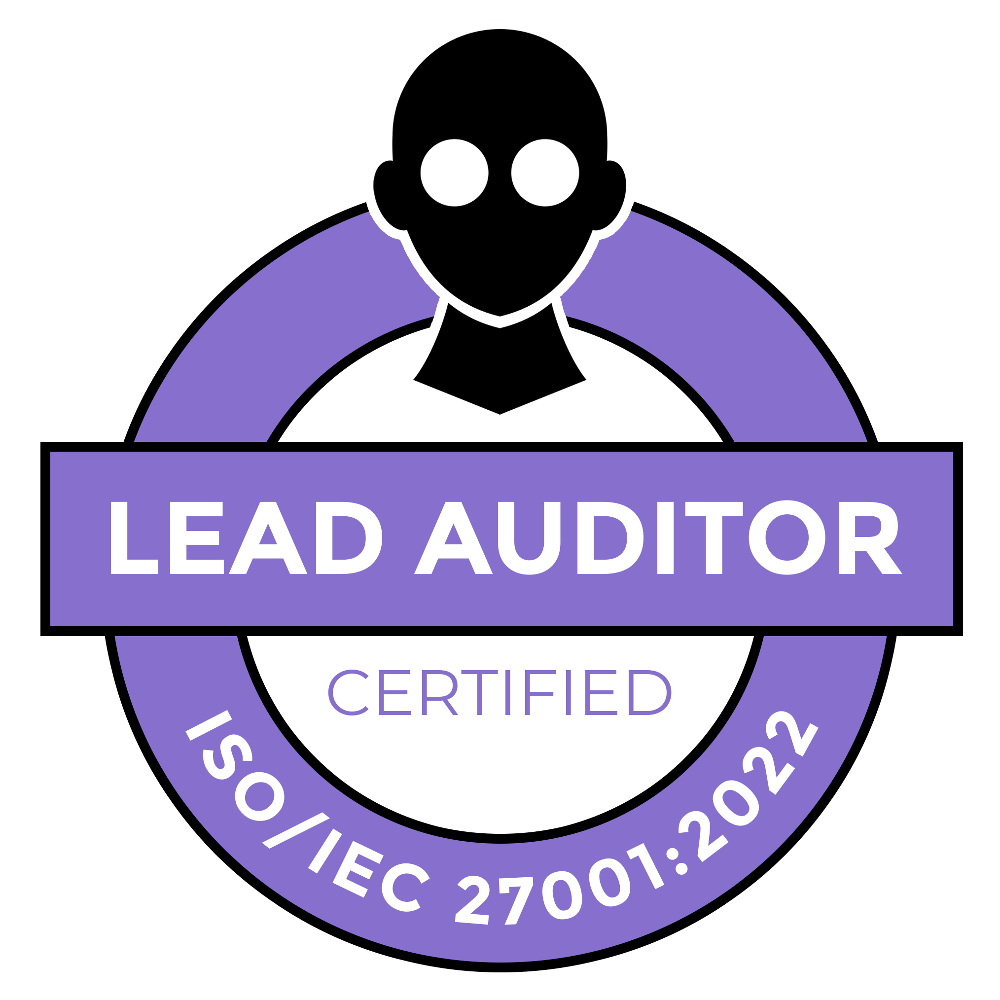 ISO/IEC 27001:2022 Lead Auditor Badge